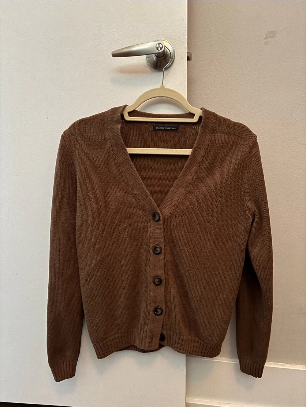 Brandy Melville- Button Up V- Neck Cardigan